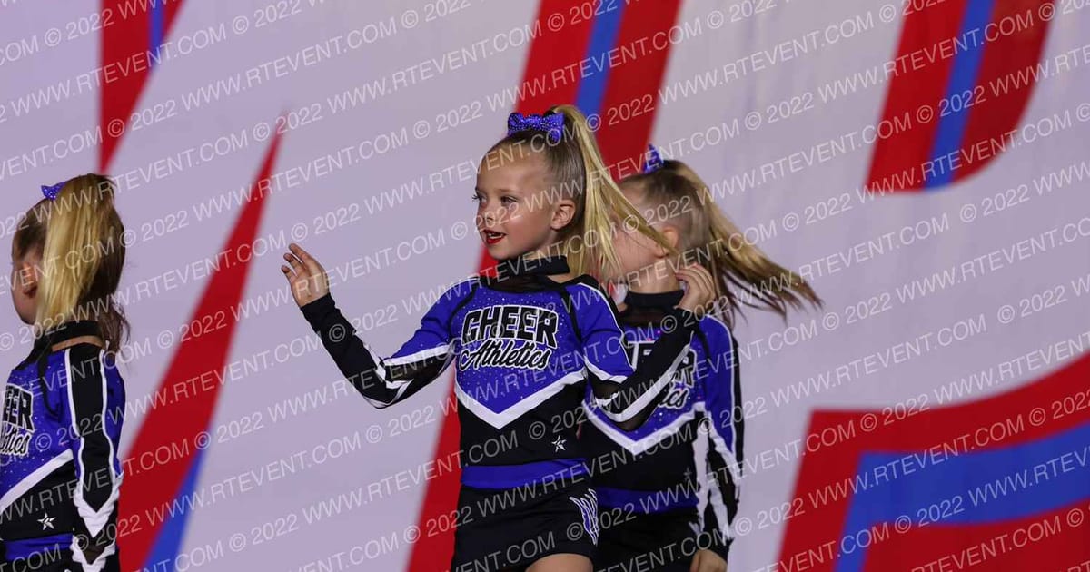 Cheer Athletics - Denver Tiny Blue · CHAMPS Grand Nationals