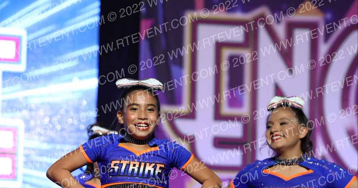 Cheer Strike Allstars Orange Crush · Encore Grand Nationals