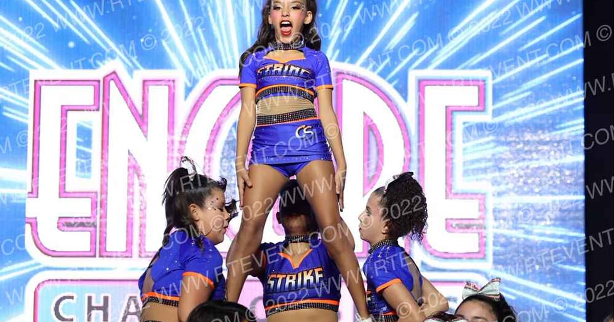 Cheer Strike Allstars Angel Blue · Encore Grand Nationals