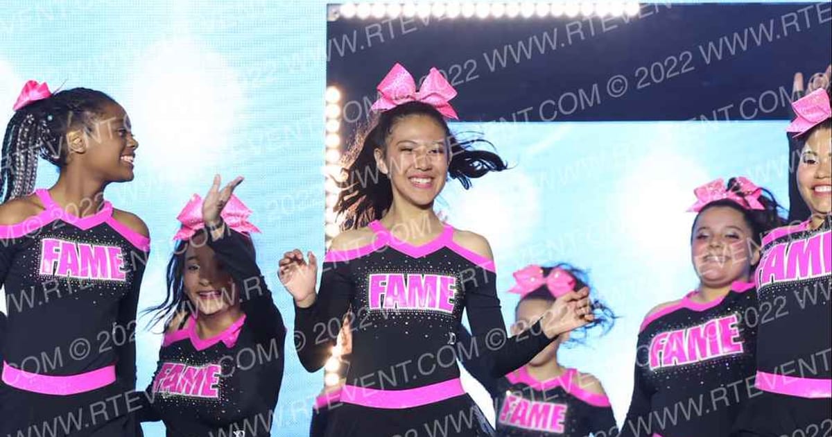 West Coast Fame Allstars Cheer RADIANCE · The American Grand Nationals