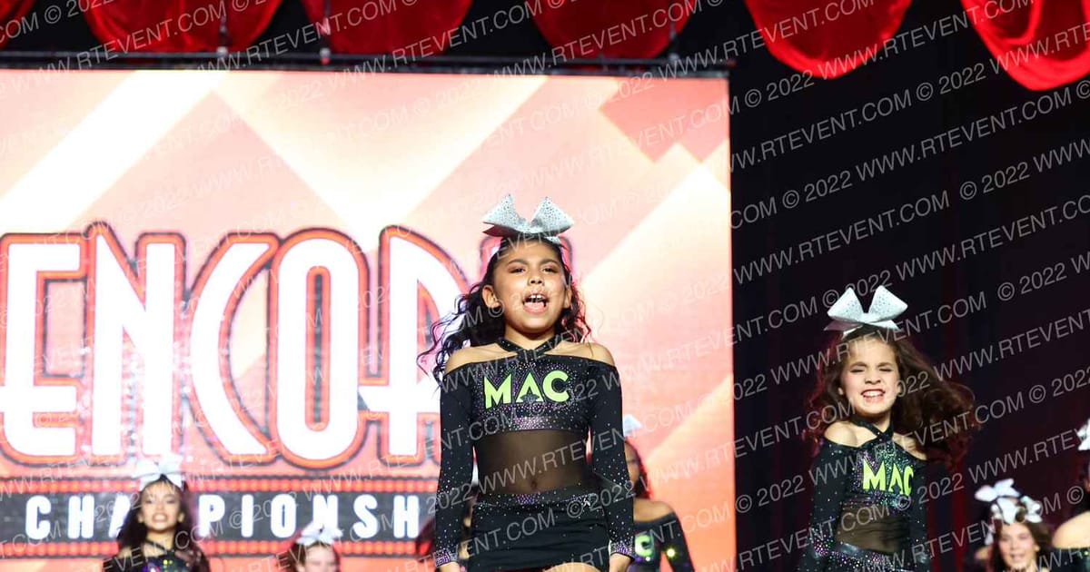 Modern American Cheer Black · Encore Grand Nationals