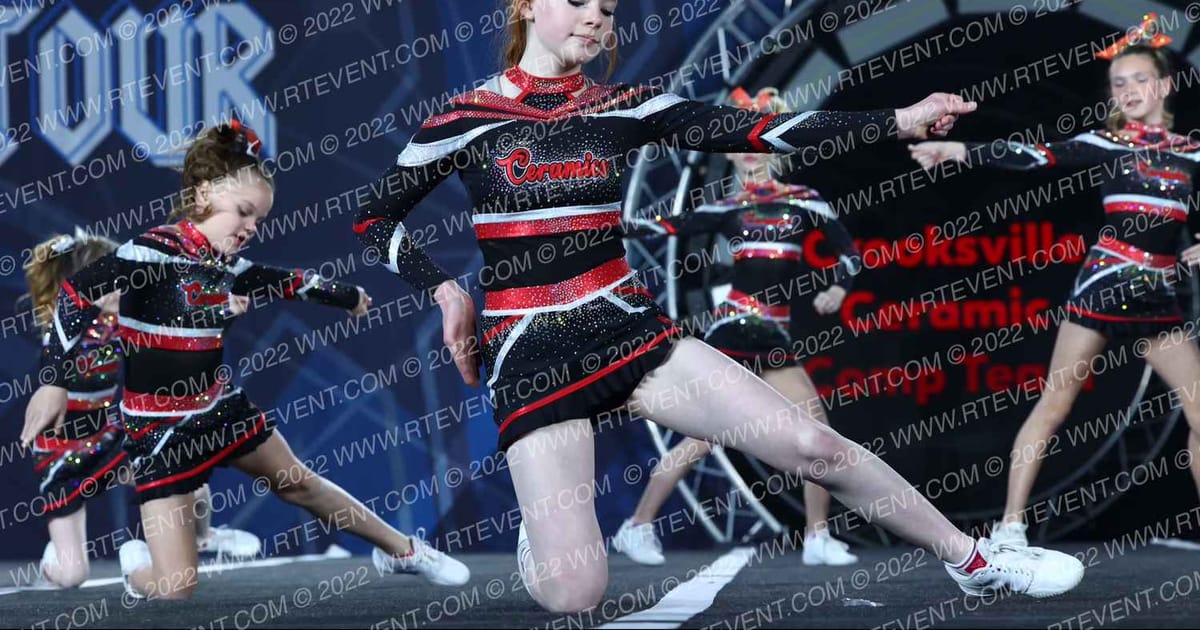 Crooksville Ceramic Comp Team Ceramic Xtreme Cheer · The Cheer Tour Pigeon Forge