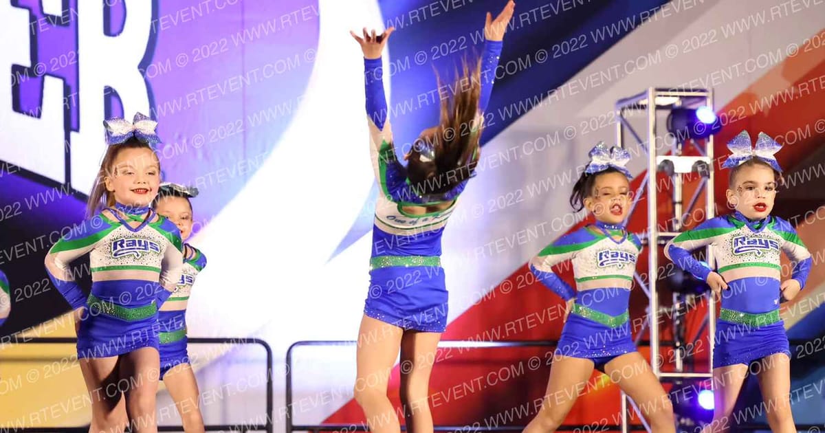 The Stingray All Stars Chopper Rays · Cheer Power Holiday Showdown