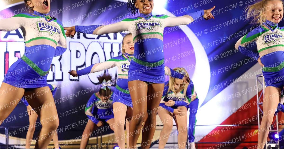 The Stingray All Stars Cessnas · Cheer Power Holiday Showdown