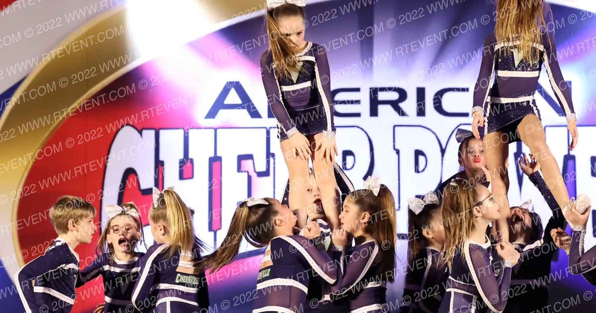 CheerVille OH Storm Troopers · Cheer Power Holiday Showdown