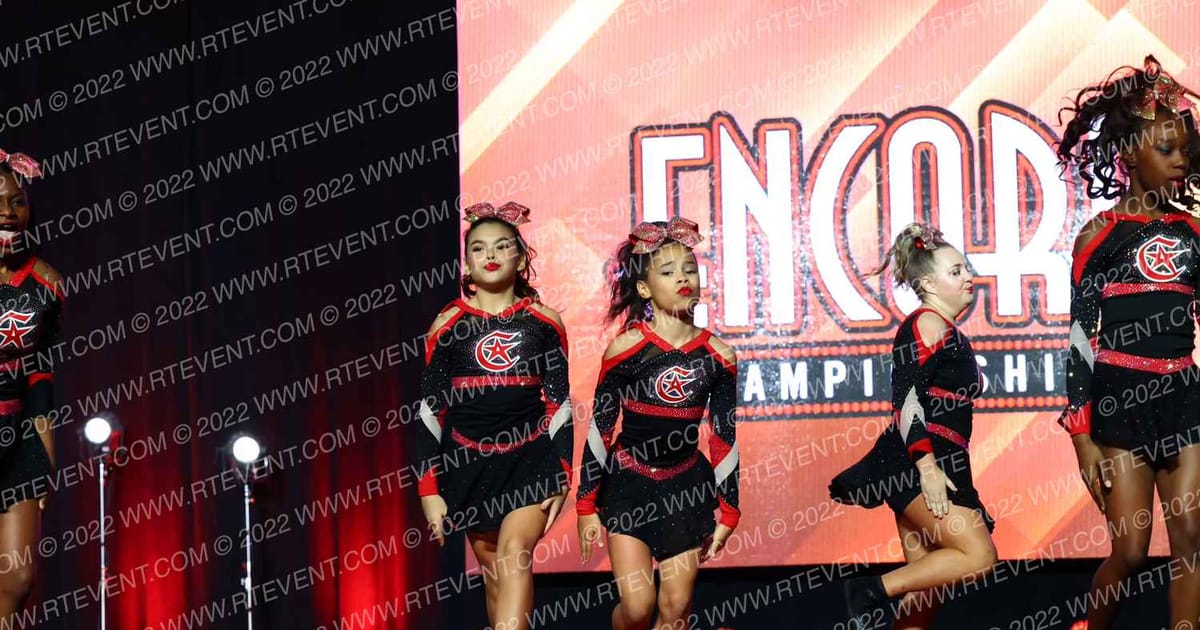 Caliber Cheer Starz Interstellar · Encore Grand Nationals