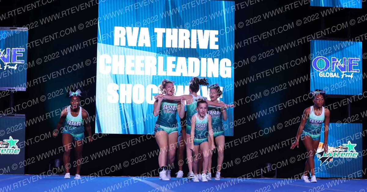 RVA Thrive Cheerleading Shockwave · Holiday Spectacular