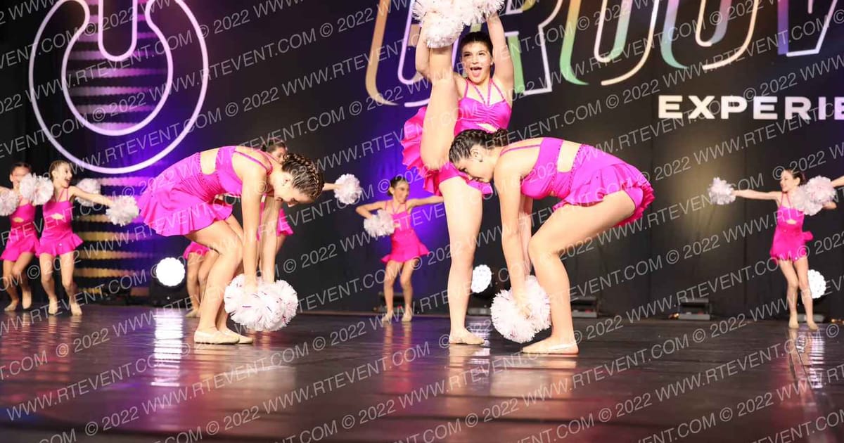 Raevin Dance Factory DFE Youth Pom · Encore Groove