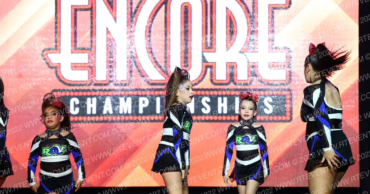 Rio Grande Valley Cheer Ruby Red · Encore Grand Nationals