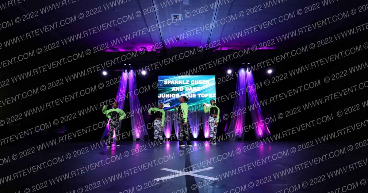 Sparklz Cheer and Danz Junior Blue Topez · Holiday Spectacular