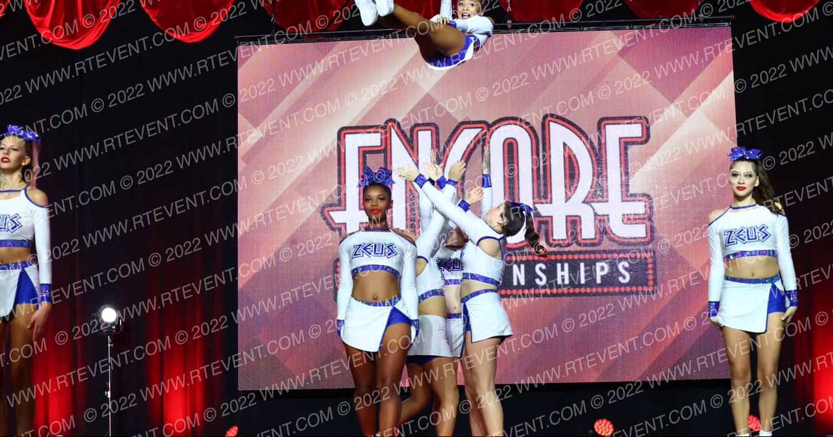 Odyssey Cheer Company Zeus · Encore Grand Nationals