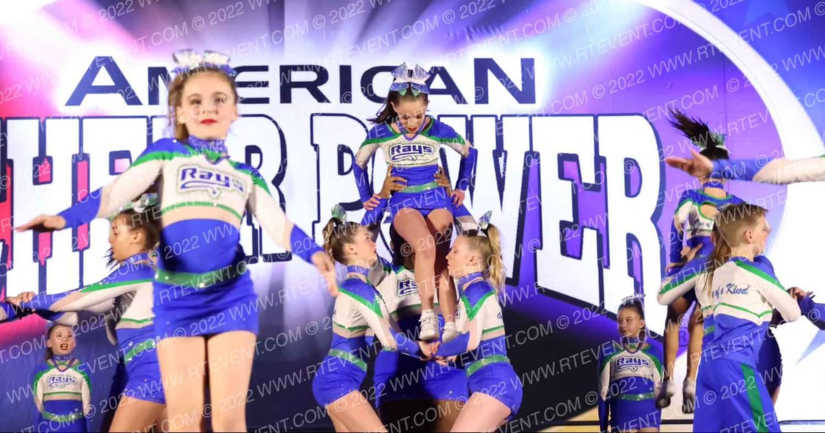 The Stingray All Stars Skyhawk · Cheer Power Holiday Showdown