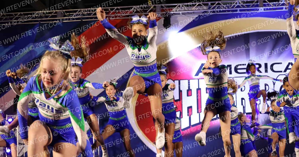 The Stingray All Stars Blackbirds · Cheer Power Holiday Showdown
