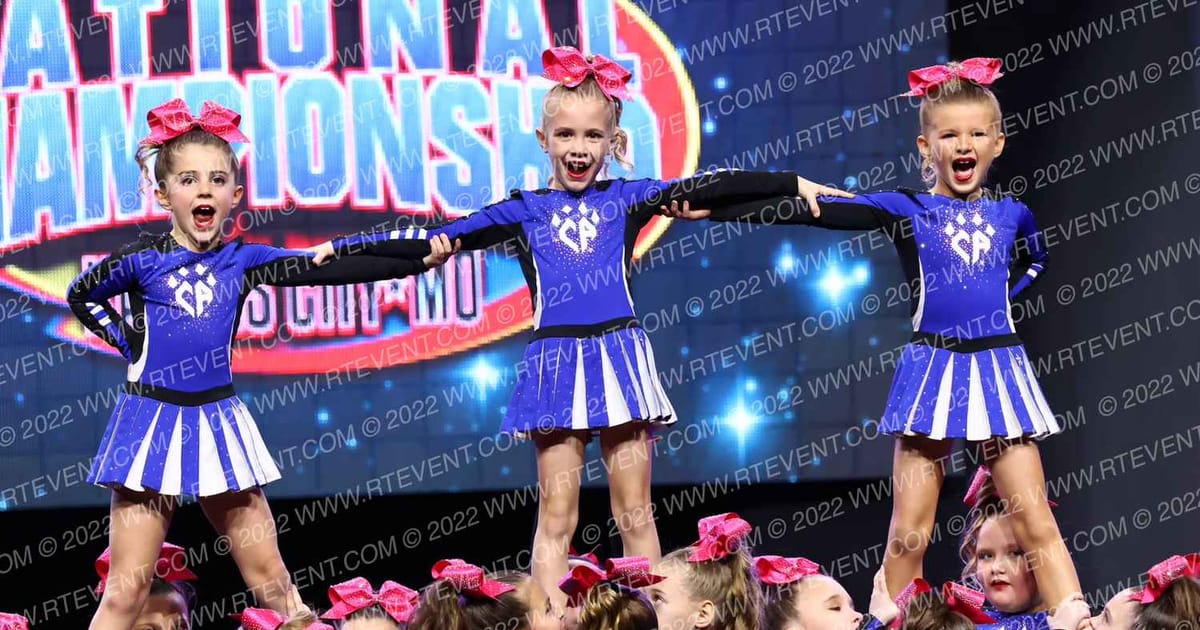 Cheer Athletics St. Louis Blue Berries · Americas Best Grand Nationals