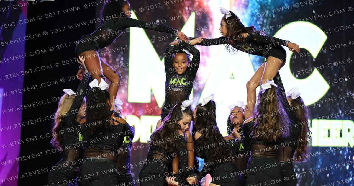 Modern American Cheer Black · Encore Grand Nationals
