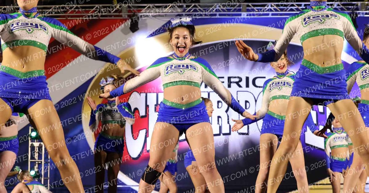 The Stingray All Stars Raptors · Cheer Power Holiday Showdown