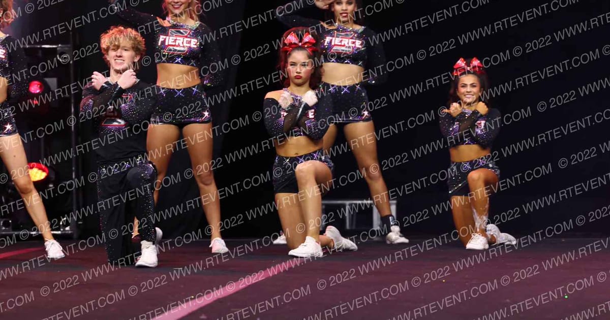 KC Cheer FIERCE FIVE · Americas Best Grand Nationals