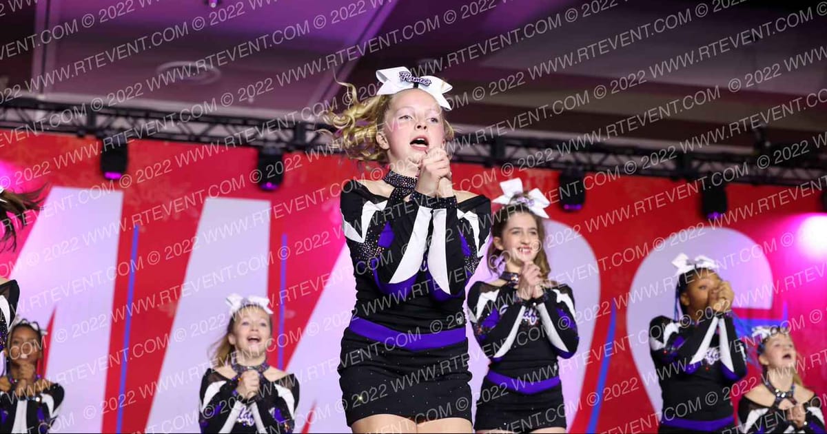 Cheer Spirit Colorado Wildfire Flames · CHAMPS Grand Nationals