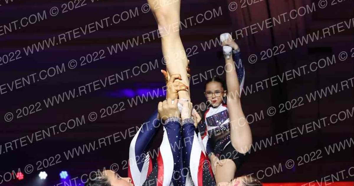 American Cheer SR RED · The American Grand Nationals
