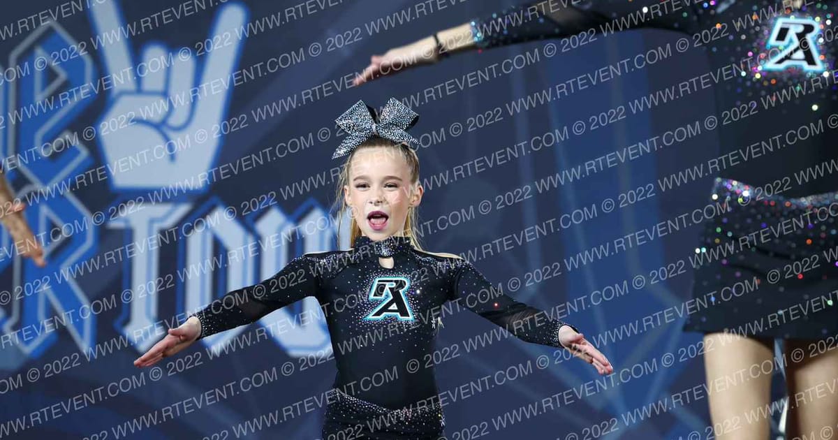 Revolution Athletics TEAL CRUSH · The Cheer Tour Pigeon Forge