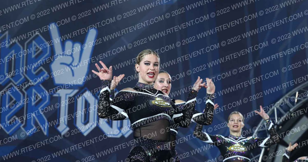 Motor City Cheer DIAMONDS · The Cheer Tour Pigeon Forge