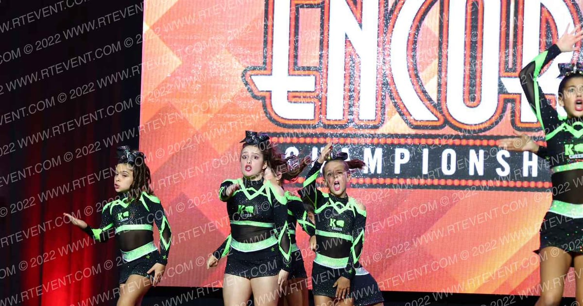 KO Cheer Blackout · Encore Grand Nationals