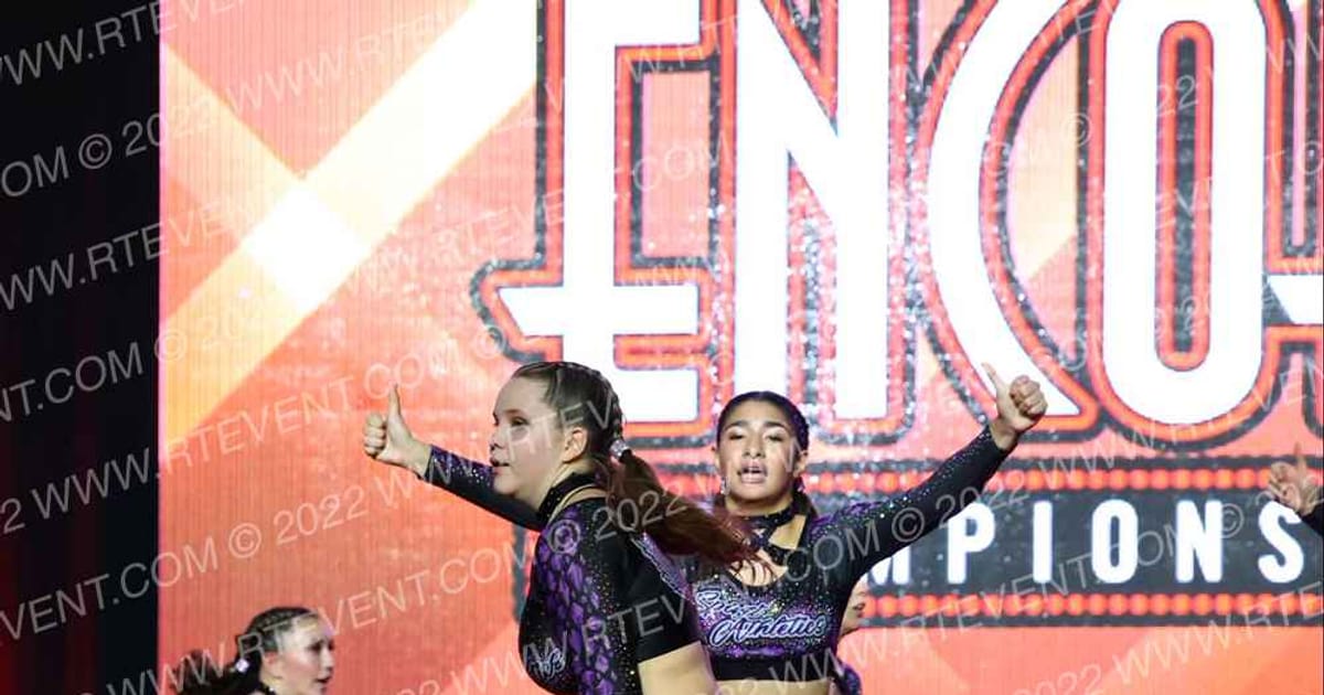Spirit Athletics Gems Amethyst · Encore Grand Nationals