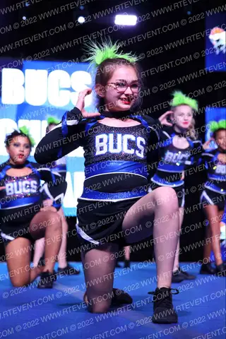 Bucs Cheer Cobalt