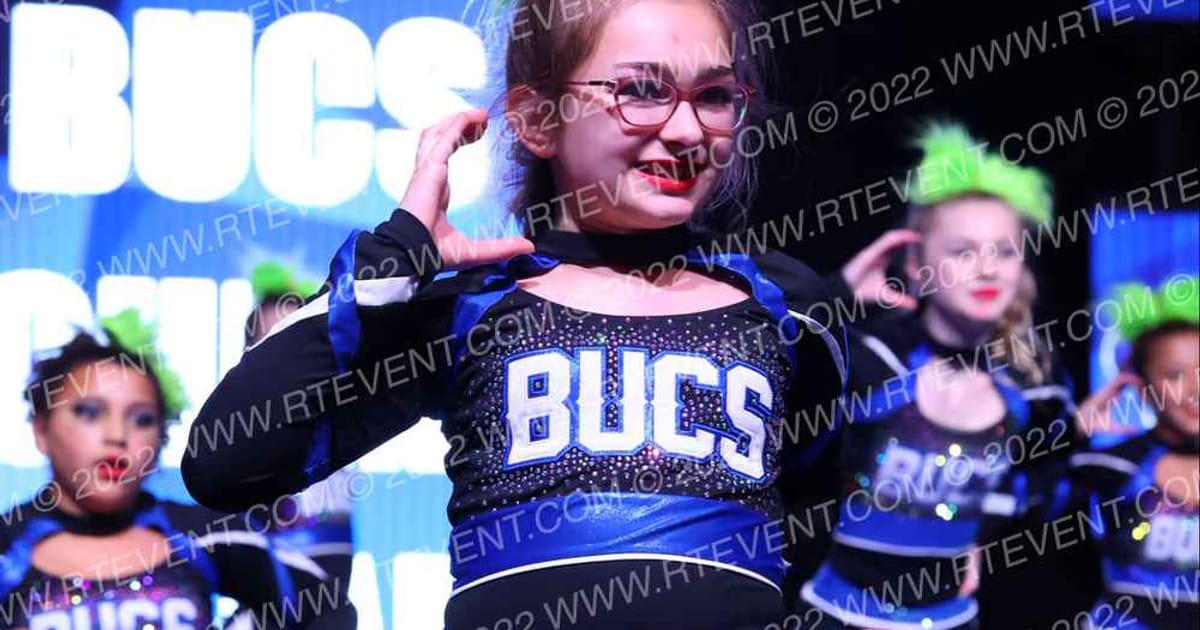 Bucs Cheer Cobalt · Holiday Spectacular