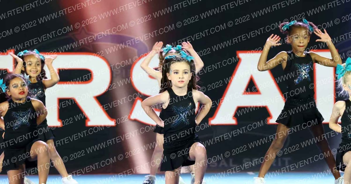 Cheer Extreme Tiny X · Universal Spirit Concord Challenge