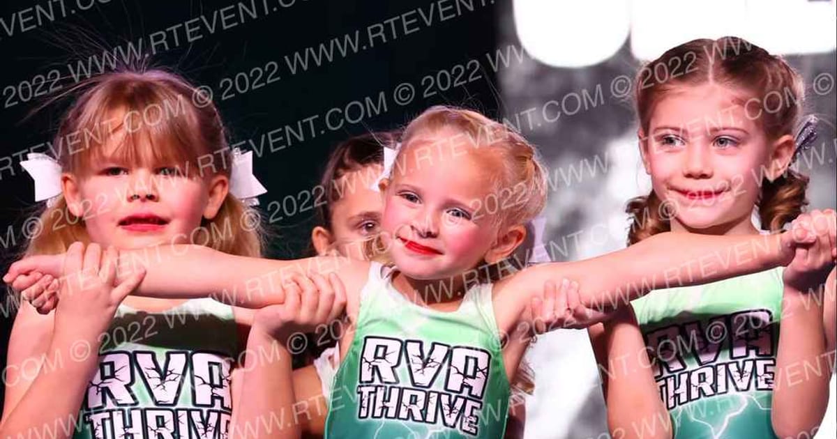 RVA Thrive Cheerleading Tiny Twisters · Holiday Spectacular