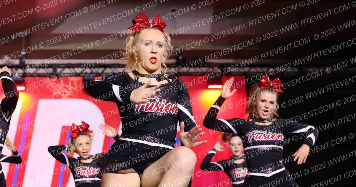 Fusion All Stars Rage Babes L4 U16 · CHAMPS Grand Nationals