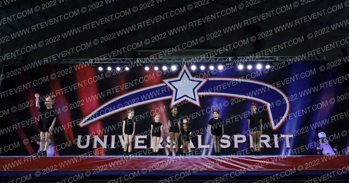 Palmetto Spirit Cheer & Tumble Palmetto Sparklers · Universal Spirit Concord Challenge