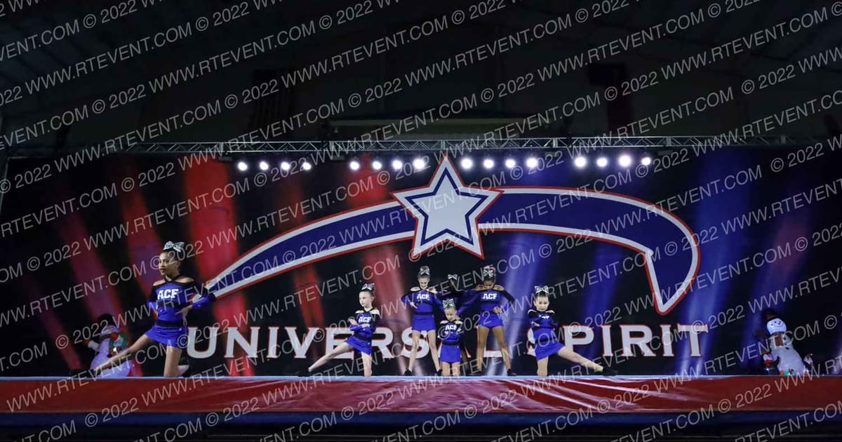 Athletic Cheer Force Airborne · Universal Spirit Concord Challenge