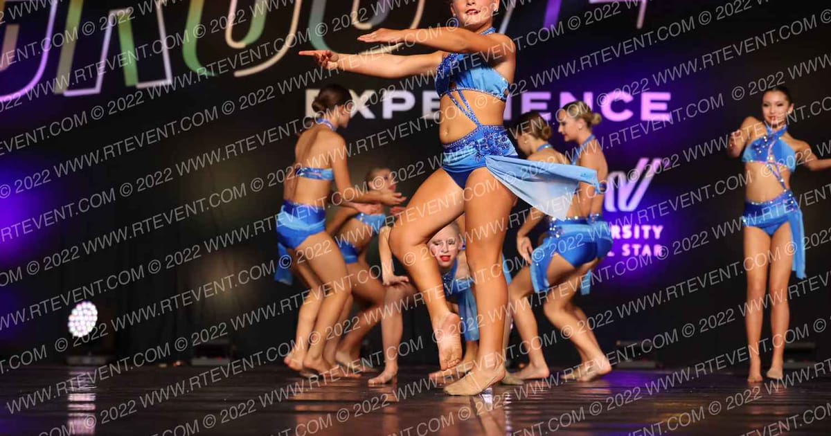 Dance Dynamics Youth Elite Large Lyrical · Encore Groove