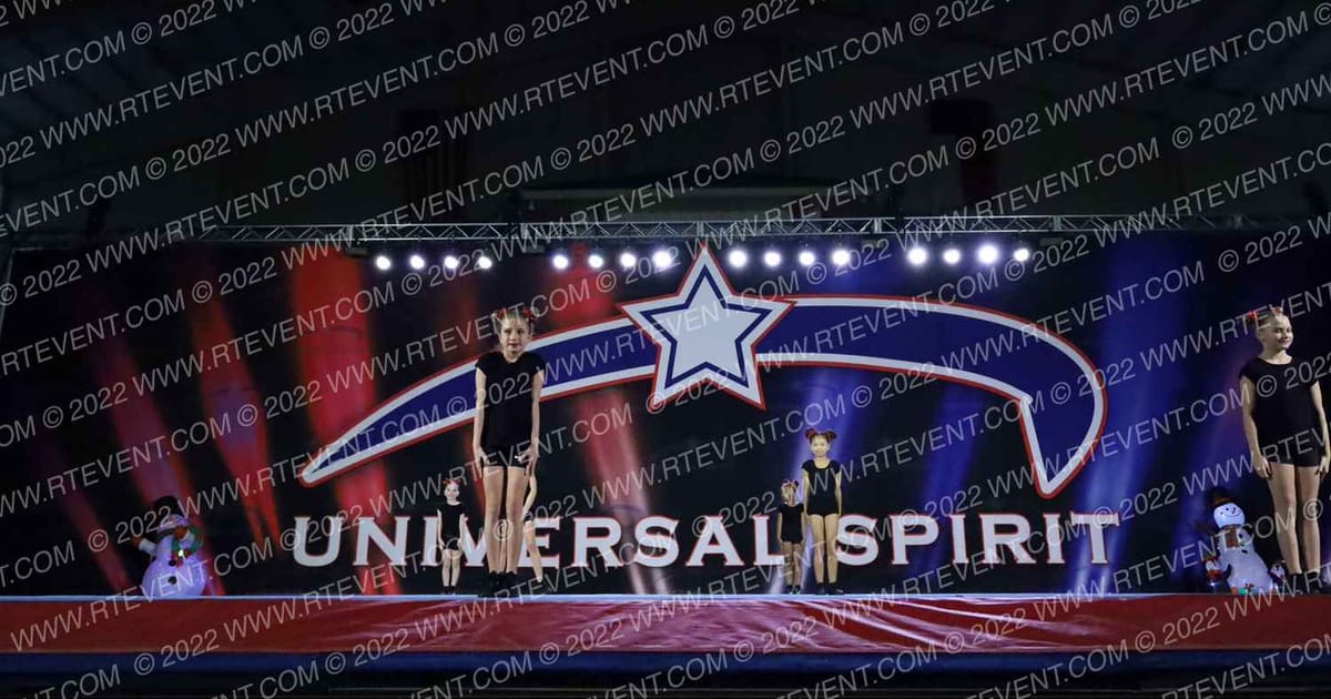 Palmetto Spirit Cheer & Tumble Palmetto Pixies · Universal Spirit Concord Challenge