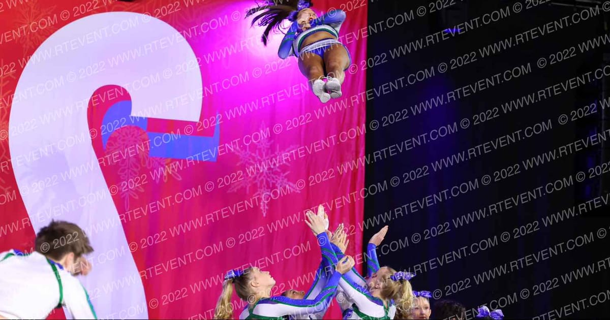 University Cheer Force Firestorm · CHAMPS Grand Nationals