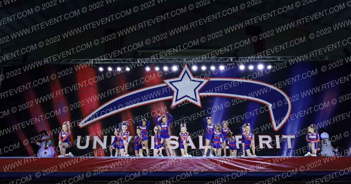 Upstate Spirit Starz Cosmic Rayz · Universal Spirit Concord Challenge