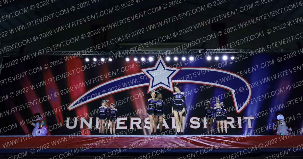 Athletic Cheer Force Velocity · Universal Spirit Concord Challenge