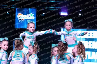 Cheer Extreme Maryland Calvert Glitter Girls