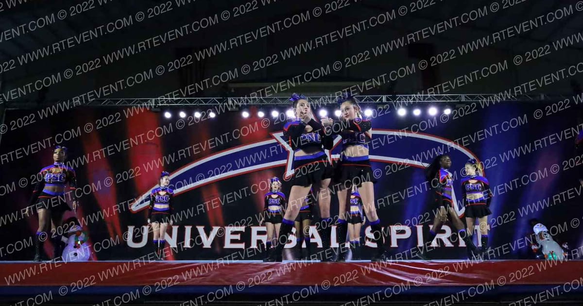 Palmetto Spirit Cheer & Tumble Smoke · Universal Spirit Concord Challenge