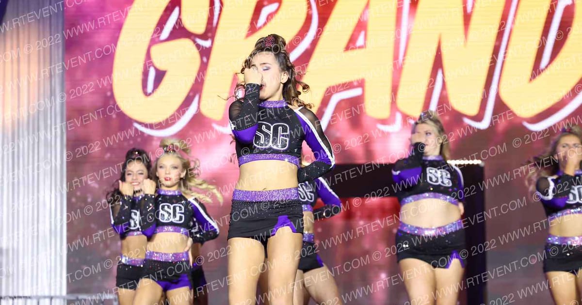 South Coast Cheer Scarlet · The American Grand Nationals