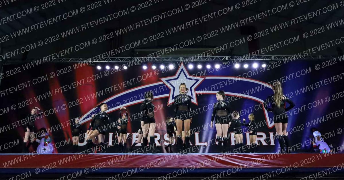 Cheer Infinity Allstars Prime Suspects · Universal Spirit Concord Challenge