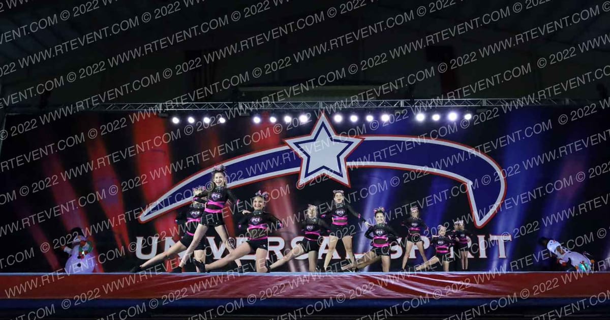 Palmetto Cheer Elite Junior Prodigy · Universal Spirit Concord Challenge
