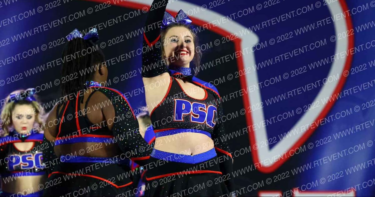 Palmetto Spirit Cheer & Tumble Royal Flash · Universal Spirit Concord Challenge