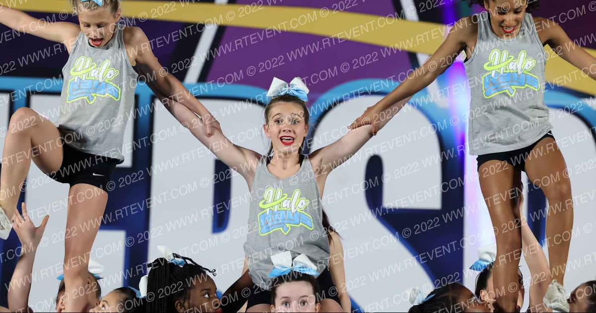 The Stingray All Stars Halo · Cheersport Fredericksburg Classic