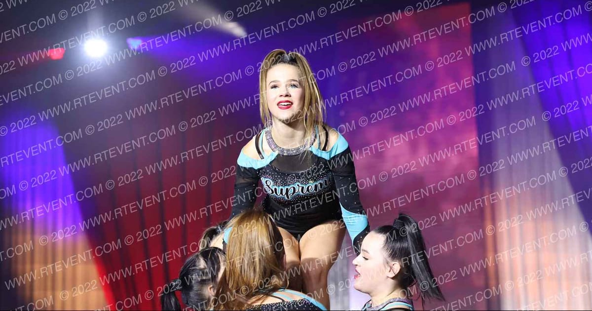 Supreme Cheer and Tumble Teal Reign · The American Grand Nationals