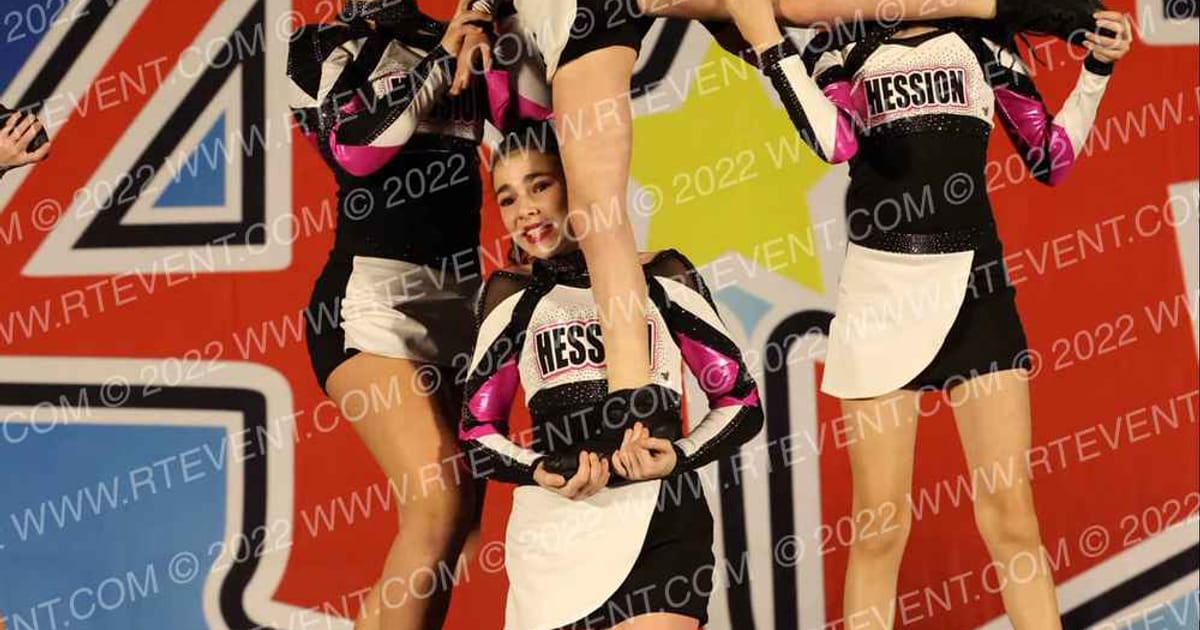Hession Cheer Academy Pink Sizzle · Americas Best Indy Challenge