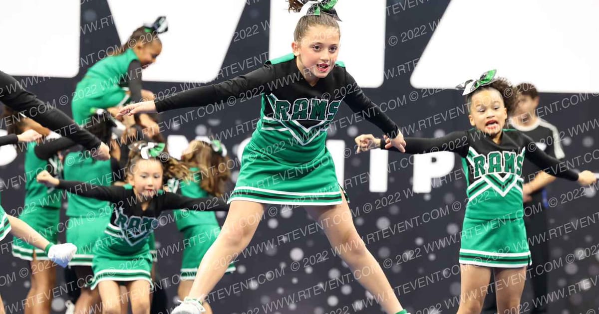 SAN JOAQUIN JR RAMS JR PEE WEE CHEER · Adrenaline