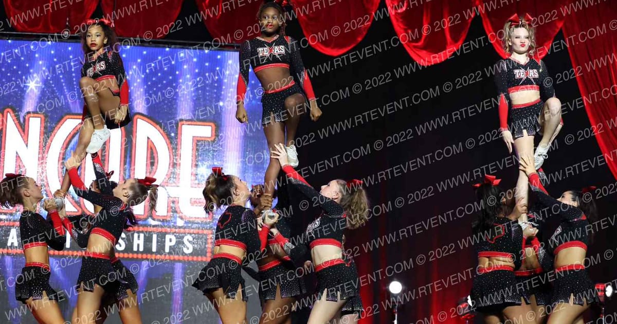 Texas Allstar Cheer and Dance Lady Reign · Encore Grand Nationals